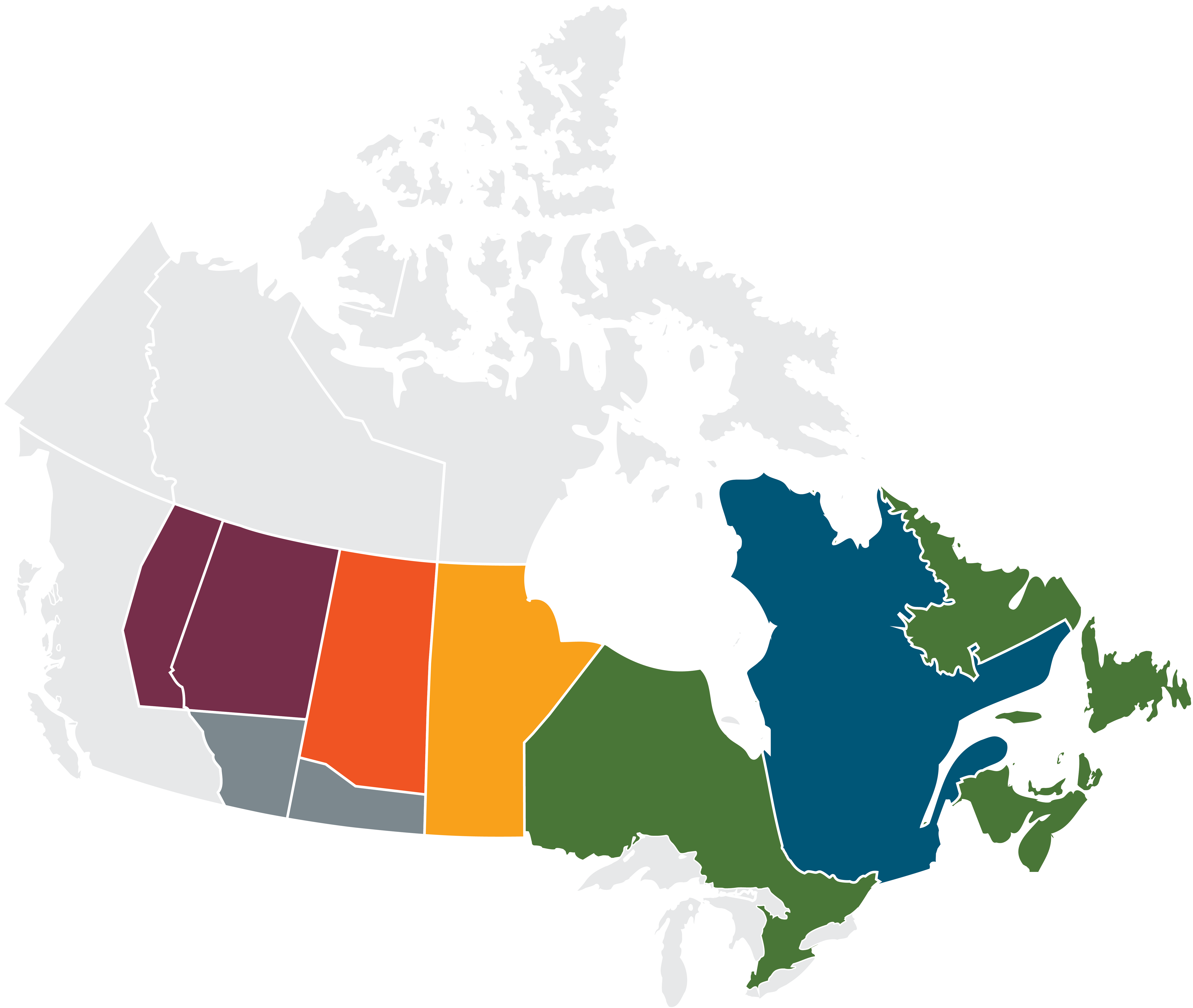 Map - Broad Acre and Specialty Crops Canada