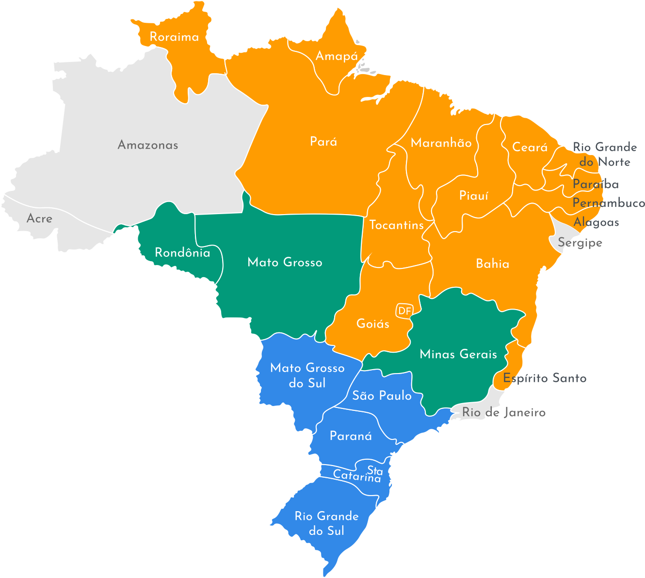 Map - Brasil